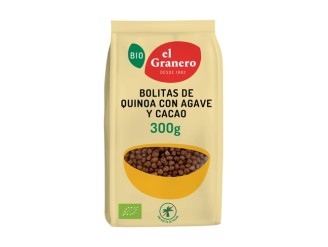 Bolitas Quinoa con Agave y Cacao BIO