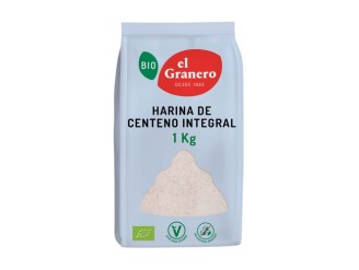 Harina de centeno integral Bio