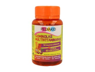 Gominolas Multivitaminadas 14 Vit + 22 Frutas y Verduras