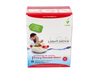 Light nova porrigde fresa y chocolate blanco