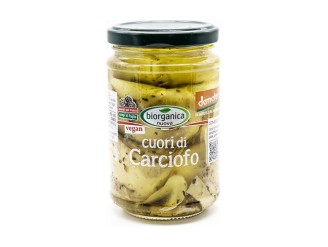 Corazones de alcachofa en aceite