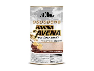 Harina de avena natilla con chocolate