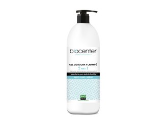 Gel de ducha y champú 2 en 1 aloe, lino y arroz Bio