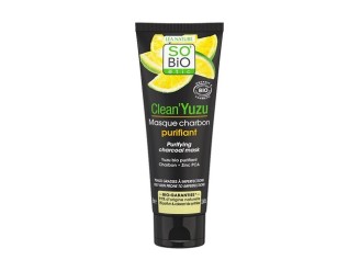 Mascarilla facial de carbón purificante con yuzu